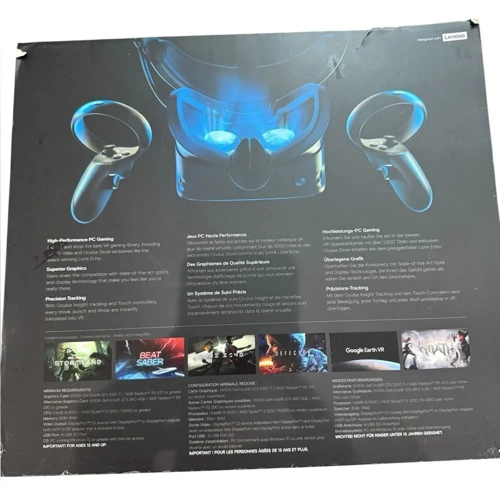 Oculus Rift S VIRTUAL REALITY headset